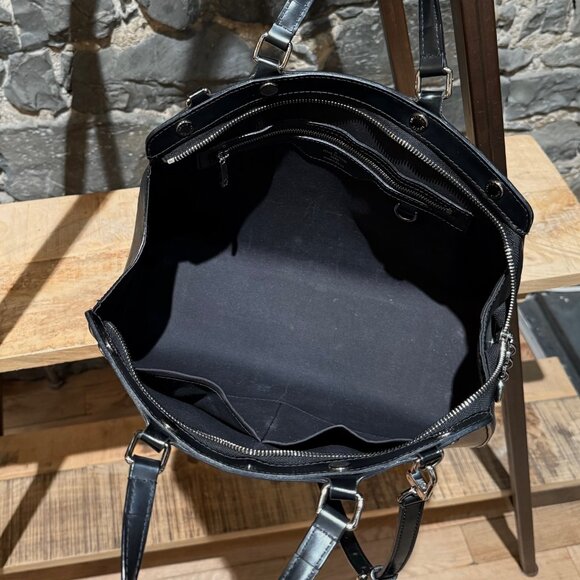 Louis Vuitton Black Epi Leather Brea MM Two Way Bag - Picture 10 of 15